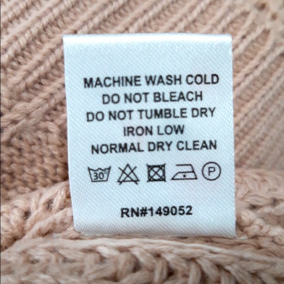 🆕 FASHION NOVA Blush Pink Knit Sweater -New w/ Tags!!! - Picture 9 of 12